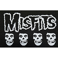Misfits- Skulls cloth patch (cp142)