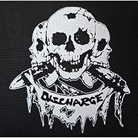 Discharge- Skulls cloth patch (cp082)