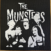 Munsters- Cast cloth patch (cp034)