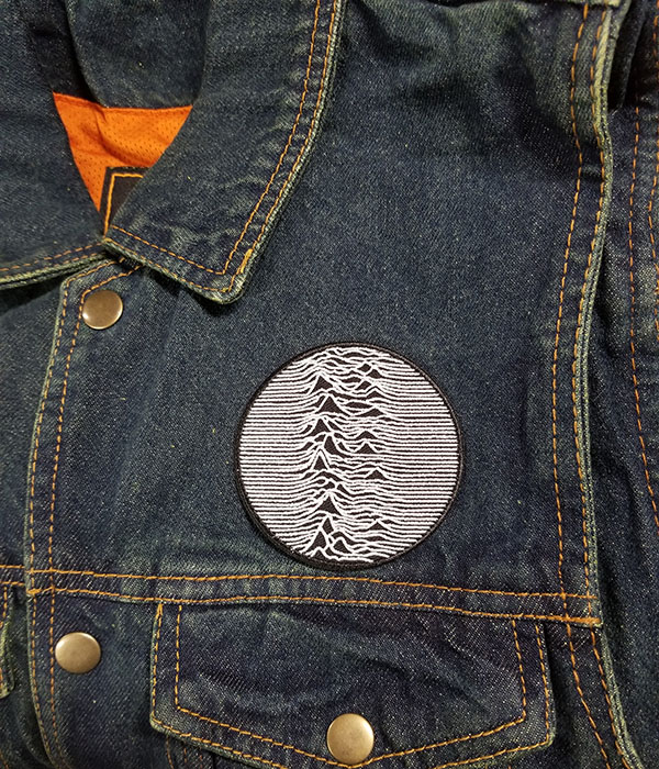 Unknown Pleasures Embroidered Patch