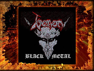 Venom- Black Metal Woven Patch (ep785)