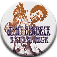 Jimi Hendrix- Sepia Pic pin (pinX19)