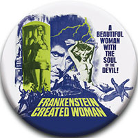 Hammer House Of Horror- Frankenstein Created Woman pin (pinx248)