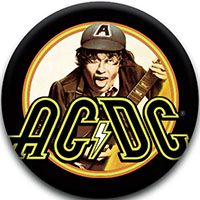 AC/DC- High Voltage Angus Circle pin (pinX266)