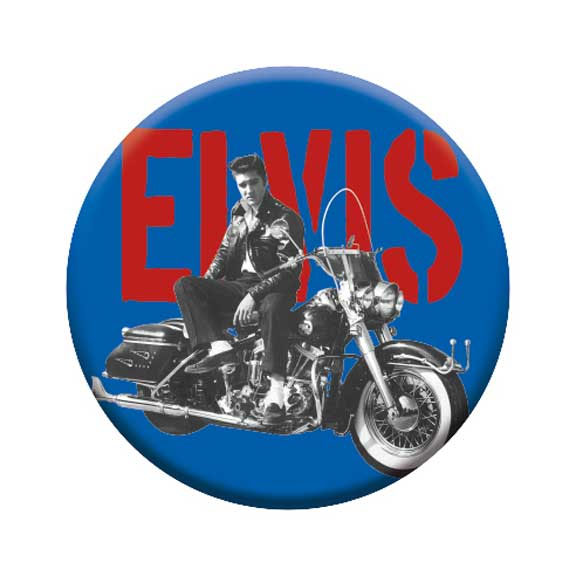 Elvis Presley- Motorcycle Pin (pinX177)