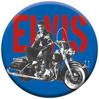 Elvis Presley- Motorcycle Pin (pinX177)