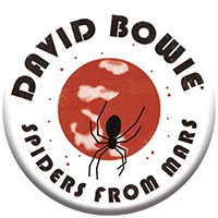 David Bowie- Spiders From Mars pin (pinX176)