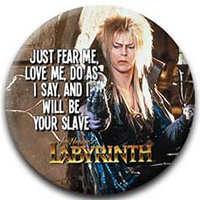 Labyrinth- Just Fear Me pin (pinX542)