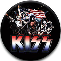 Kiss- America pin (pinx179)
