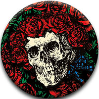 Grateful Dead- Rose Crown pin (pinX327)