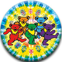 Grateful Dead- Dancing Bears pin (pinX311)