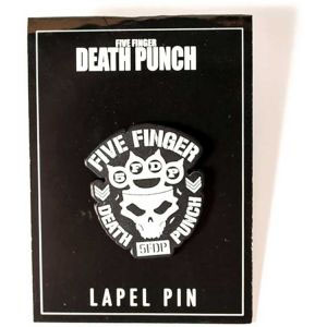 Five Finger Death Punch- Skull Stick Back Pin (MP236)