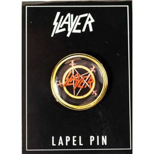 Slayer- Pentagram Stick Back Enamel Pin (MP225)