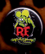 Rat Fink pin (pinZ106)
