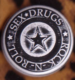 Sex, Drugs, Rock N Roll pin (pinZ151)
