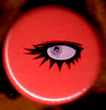 Clockwork Orange- Orange Eye pin (pinZ39)