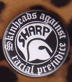 SHARP (Skinheads Against Racial Prejudice) pin (pinZ152)