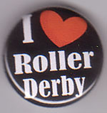 I Love Roller Derby pin (pinZ75)