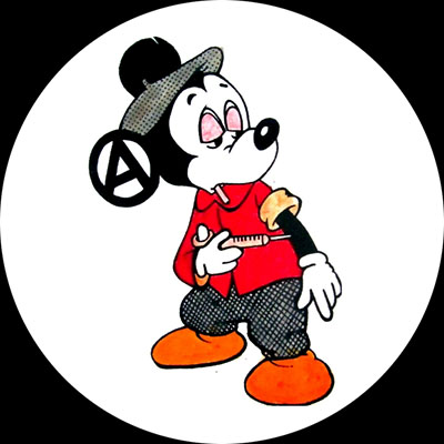 Seditionaries- Junkie Mickey pin (pinZ138)