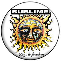 Sublime- 40oz To Freedom pin (pinX47)