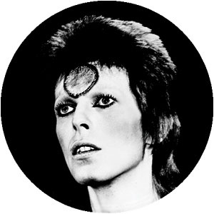 David Bowie- Black And White pin (pinX121)