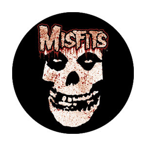 Misfits- Bloody Skull pin (pinX345)