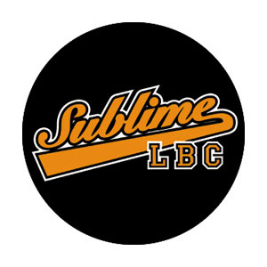 Sublime- LBC (Black & Orange) pin (pinX267)