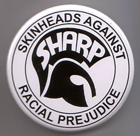 SKINHEADS AGAINST RACIAL PREJUDICE SHARP TROJAN SKA EMBROIDERED PATCH UK SELLER 