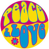 Peace & Love pin (pinX289)