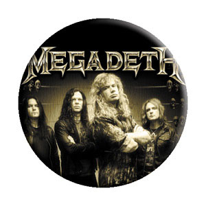 Megadeth- Band Pic pin (pinX244)