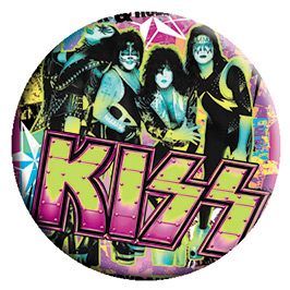 Kiss- Party pin (pinX449)