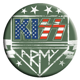 Kiss- Army pin (pinX453)