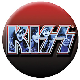 Kiss- Logo With band Pic pin (pinX512)