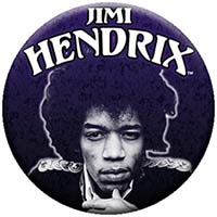 Jimi Hendrix- Face pin (pinX27)