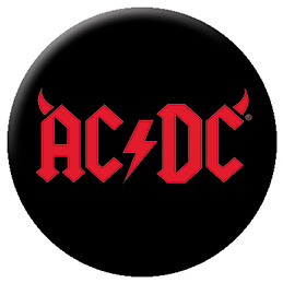 AC/DC- Horns Logo pin (pinX134)