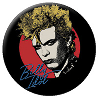 Billy Idol- Signature & Face pin (pinX144)