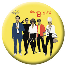 B-52's- Band Pic pin (pinX15)