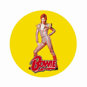David Bowie- Glam Pic pin (pinX23)