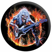 Iron Maiden- Eddie Flames pin (pinX161)