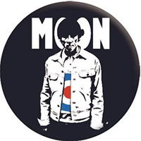 Keith Moon- Pic & Logo pin (pinX44)