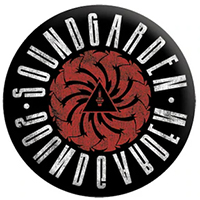 Soundgarden- Badmotorfinger (White Logo) pin (pinX60)