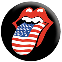Rolling Stones- USA Tongue pin (pinX372)