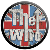 Who- Union Jack Logo pin (pinX378)