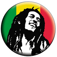 Bob Marley- Smiling pin (pinX38)