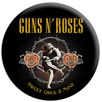 Guns N Roses- Sweet Child O Mine pin (pinX384)