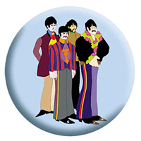 Beatles- Cartoon Band pin (pinX407)