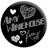 Amy Winehouse- Hearts pin (pinX593)