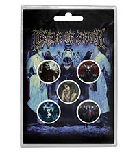 Cradle Of Filth- Cryptoriana 5 Pin Set (Imported)