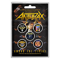 Anthrax- 5 Pin Set (Imported)