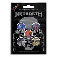 Megadeth- 5 Pin Set (Imported)